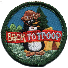 S-6760 Back To Troop Patch