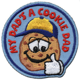 S-6770 My Dad's A Cookie Dad Patch