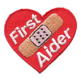 S-1149 First Aider (Heart) Patch