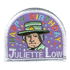 S-1180 Happy Birthday Juliette Patch