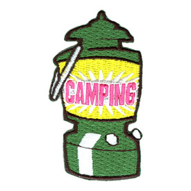 S-1258 Camping (Lantern) Patch