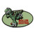 S-0248 Roller Skating - Dino Patch
