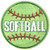 S-4695 Softball Patch