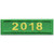 S-4891 2018 Green Year Bar Patch