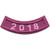 S-4901 2018 Purple Year Rocker Patch