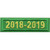 S-5050 2018-2019 Green Year Bar Patch