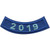 S-5055 2019 Blue Year Rocker Patch