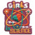 S-5483 Girls Science Patch