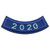 S-5562 2020 Blue Year Rocker Patch