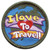 S-5736 I Love to Travel Patch