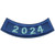 S-6745 2024 Blue Year Rocker Patch