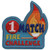 S-6795 1 Match Fire Challenge Fun Patch