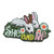 S-1128 She And Me (Rabbits) Patch