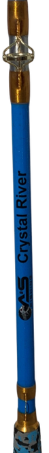 A&S 7'6" Big Game Baitcast Glow Rod - Crystal River