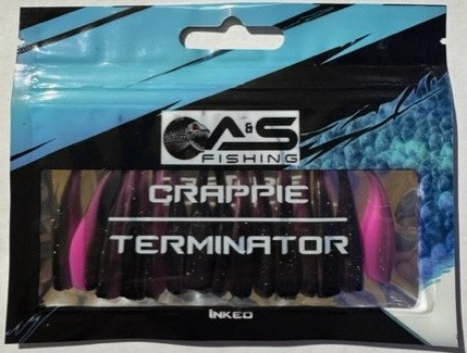 A&S Crappie Terminator 15 Count Inked