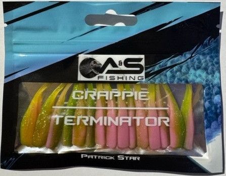 A&S Crappie Terminator 15 Count Patrick Star