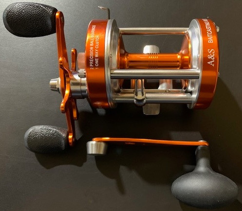 A&S PC-6000 Baitcast Reel ORANGE