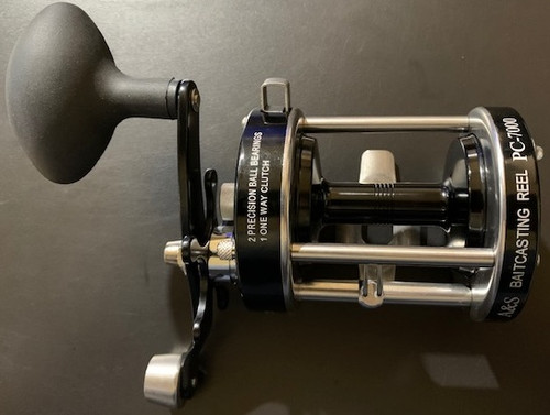A&S PC-7000 Baitcast Reel BLACK