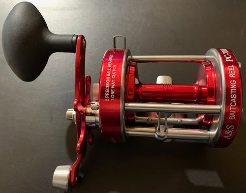 A&S PC-7000 Baitcast Reel RED