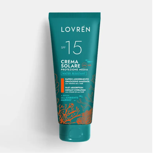 LOVREN CREMA SOLAR SPF15. PROTECIÓN MEDIA 100 ml