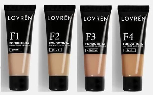 LOVREN F4 BASE MAQUILLAJE TAN 
