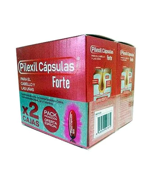 Duplo cápsulas anticaída pilexil forte