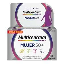 Multicentrum Mujer 50+ 30 comprimidos