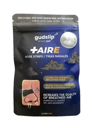 GUDSLIP + AIRE TIRA NASAL 30 TIRAS NASALES
