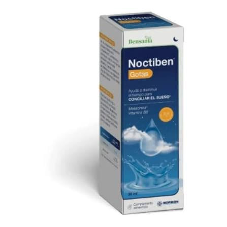 Bensania Noctiben Gotas melatonina, vitamina B6. 30 ml