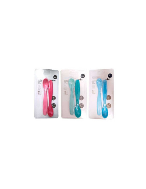 Suavinex cuchara +4 m 2 unidades