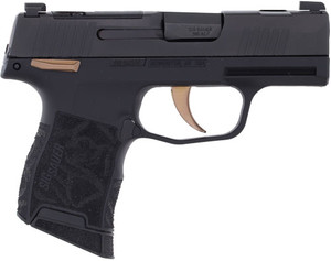 Sig P365 Rose 380acp Xray3 Or - (2)10rd Manual Safety Black