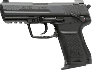 Hk Hk45c Compt V1 Da/sa 45acp - 3.94"bbl 2-8rd Black