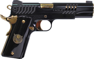 Iver Johnson Eagle Onyx - 1911 45acp 8rd Polished Pvd