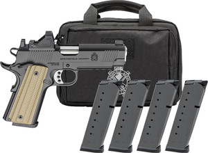 Springfield 1911 Operator Aos - 45 Acp 4.25" 8rd 4mgs Gear Pac