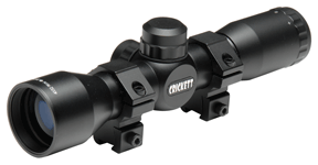 Crickett 4x32mm Scope Mil-dot - W/rings Black Matte