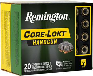 Remington 44 Rem Mag 240gr - Core-lokt Jhp 20rd 10bx/cs