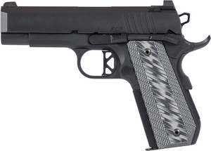 Cz Dan Wesson Ecp 45acp 4" Fs - Black Duty Finish 8rd Mag