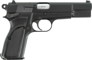 Inglis L9a1 Hi-power 9mm - 4.7" Bbl 2-15rd Mags Black