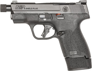 S&w M&p9 Shield Plus Optics Ct - Night Sgt Threaded Bbl 3 Mags
