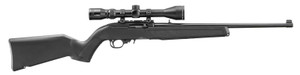 Ruger 10/22 22lr 18.5" Thread - Black Polymer Stock W/scope