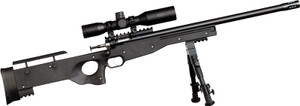 Crickett Precision Rifle 22lr - Blued/black Threaded W/scope