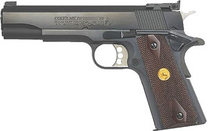 Colt Gold National Match 45acp - 5" 8rd Series 70 Blued Walnut