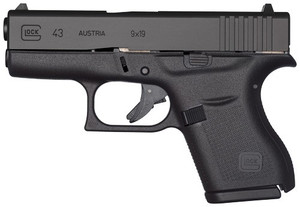 Glock 43 9mm Luger Fs 6-shot - Black