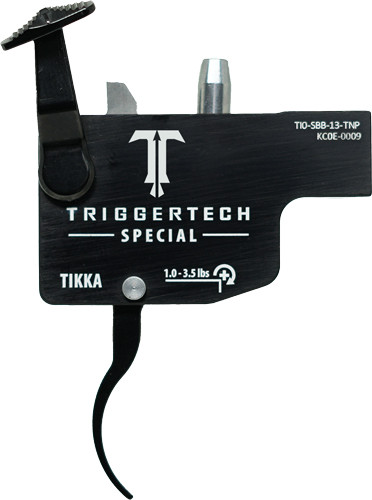 Triggertech Tikka Single Stage - Black Special Curved