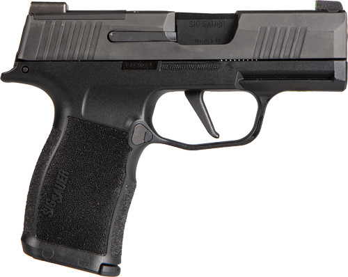 Sig P365x Mic Comp 9mm 3.1" - Xray3 Or (2)12rd Poly/black