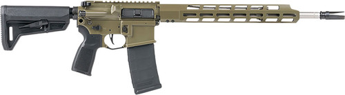 Sig M400 Tread V2 5.56 Nato - 16" M-pul Tele Stock Moss