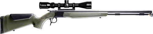 Cva Optima 50 Cal 26" W/3-9x40 - Black/green