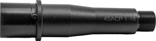 New Frontier Ar45/10 Match Bbl - 4" 1:16 45acp Black<