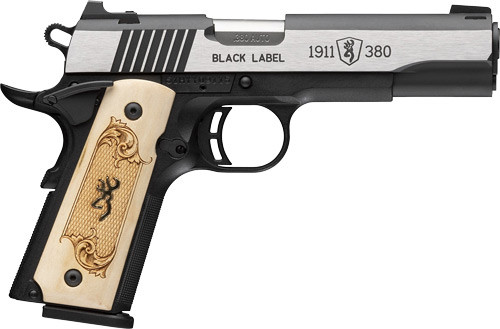 Browning 1911-380 Black Label - 380acp 4.25"fs 10rd Maple*