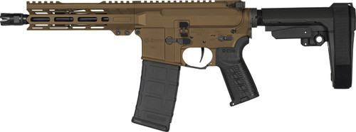 Cmmg Pistol Banshee Mk4 300aac - 8" 30rd W/rip Brace Bronze